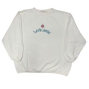 Vintage 90s Levi’s Logo Crewneck Sweater